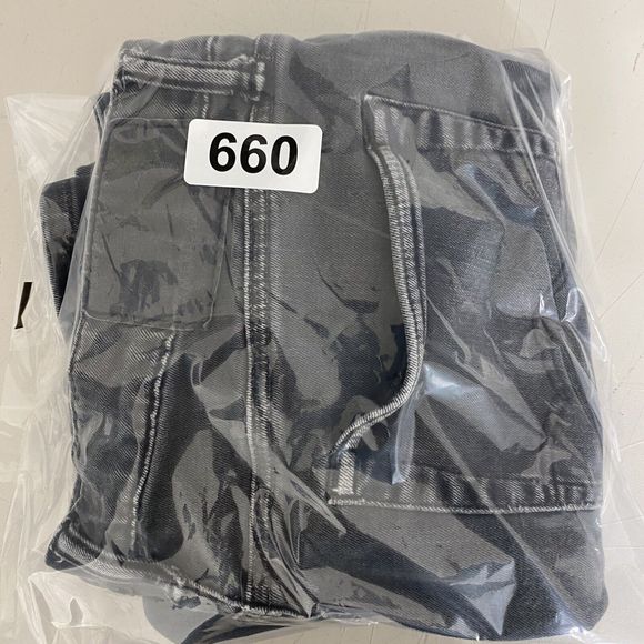 American Eagle Jeans Men 32x33 Gray Next Level Flex Stretch Whiskers Faded Denim - Picture 14 of 14